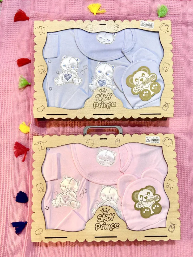 Saby bebe cadeux 7 pcs 🩵🎀